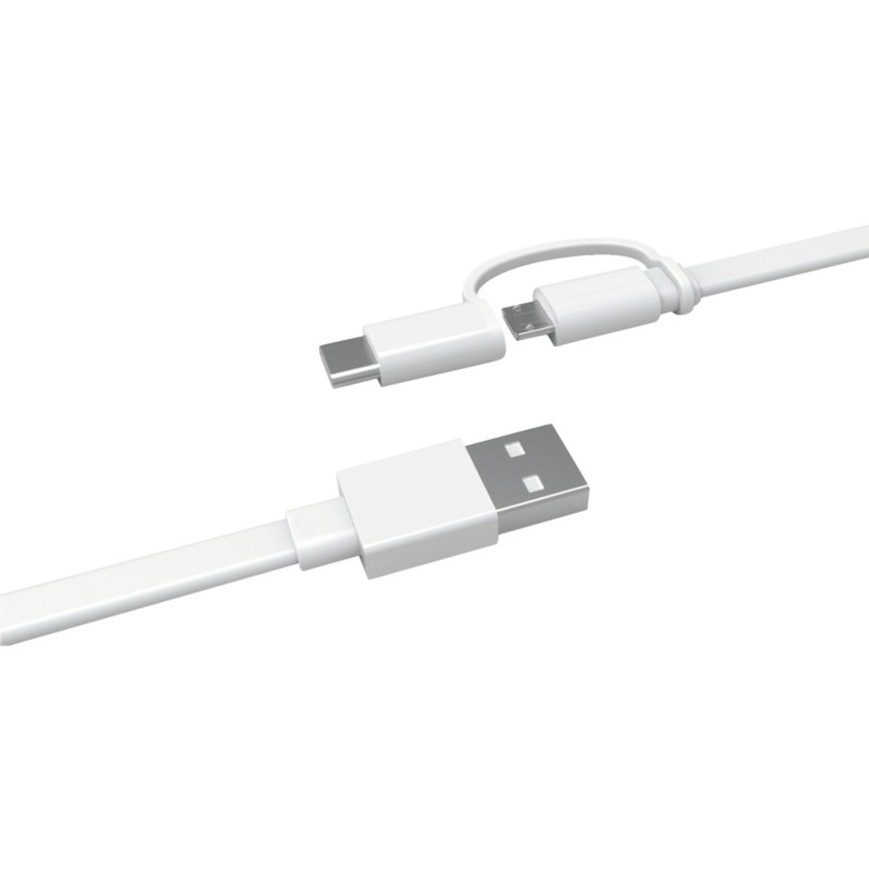 4071417 1.5m USB A Męska Męska Biały kabel USB