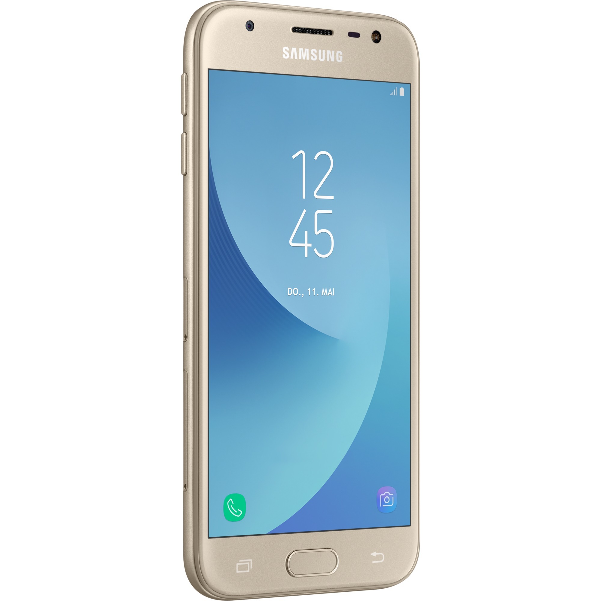 Galaxy J3 (2017) SM-J330F 12,7 cm (5") 2 GB 16 GB Dual SIM 4G Złoto 2400 mAh, Komórka