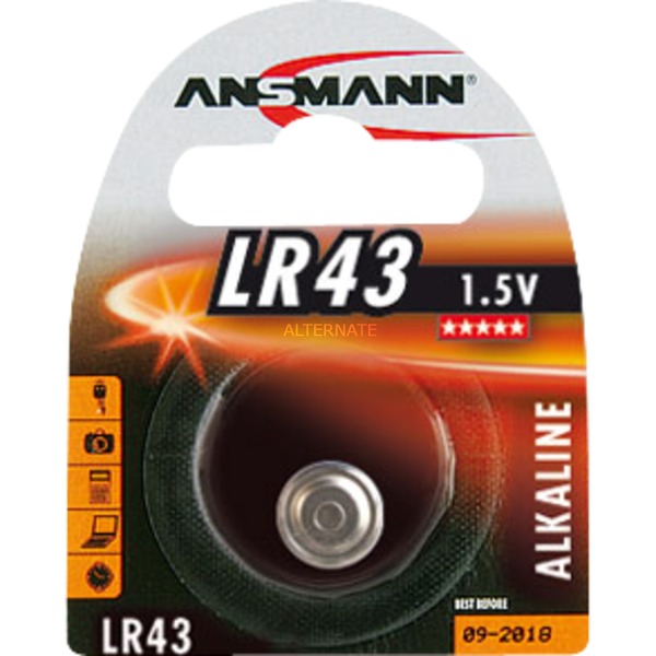 Alkaline Battery LR 43 Alkaliczny 1.5V bateria jednorazowa