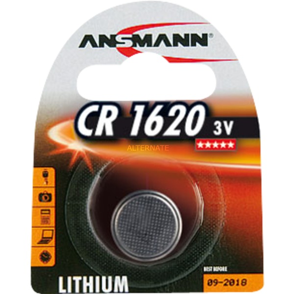 Lithium CR 1620, 3 V Battery Akumulator litowo-jonowy (Li-Ion) 3V bateria jednorazowa