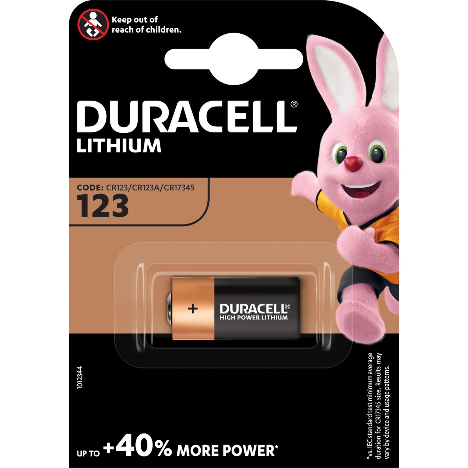 CR123A 1-BL Ultra bateria jednorazowa Lit 3 V