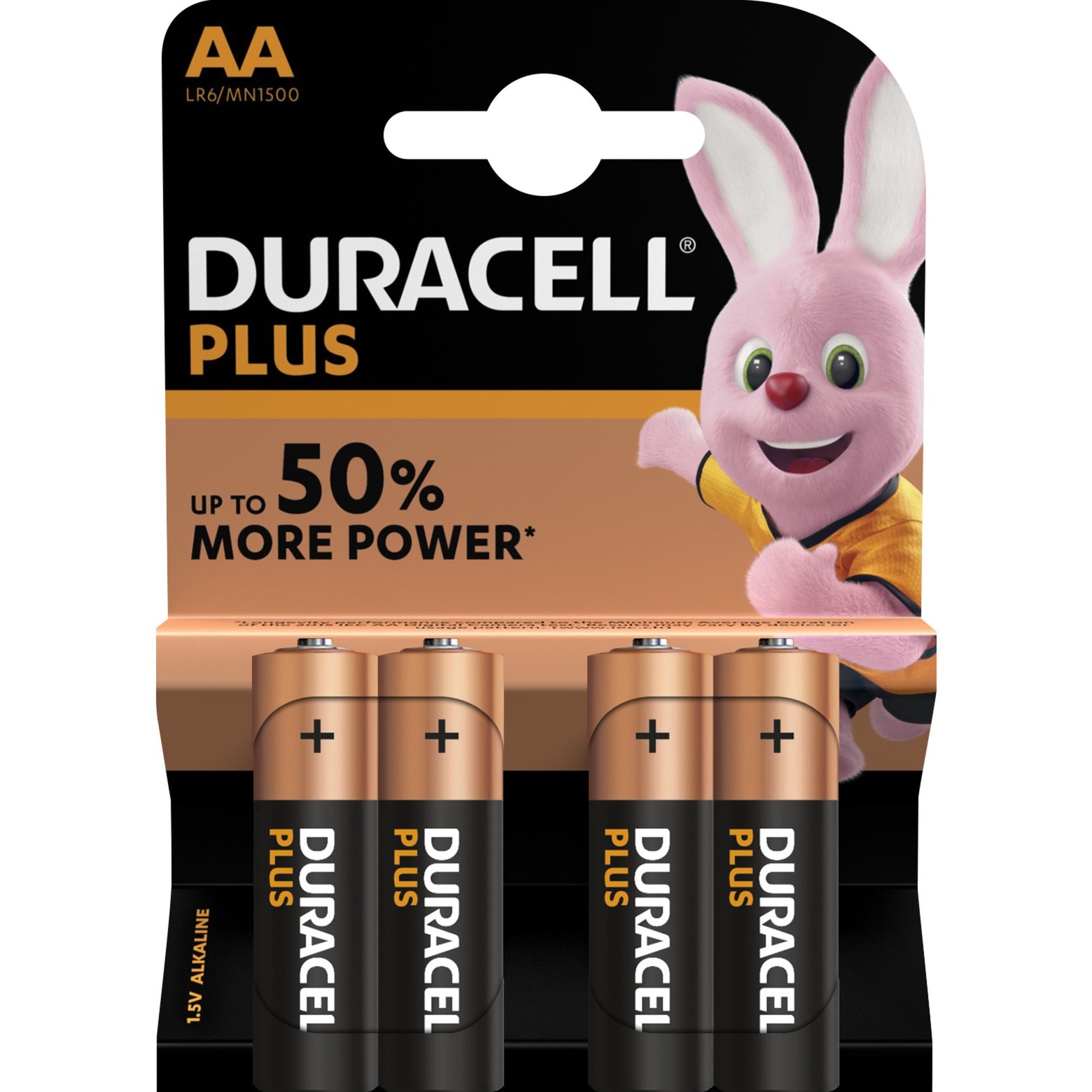Plus Power Alkaliczny 1.5V bateria jednorazowa