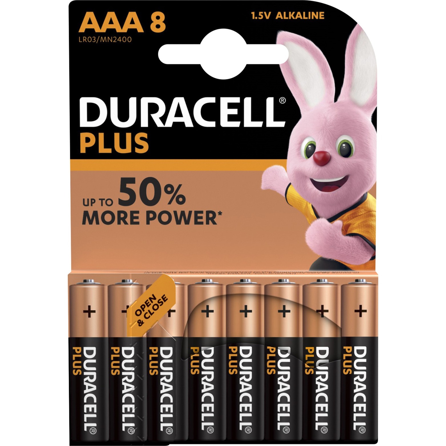 Plus Power Alkaliczny 1.5V bateria jednorazowa