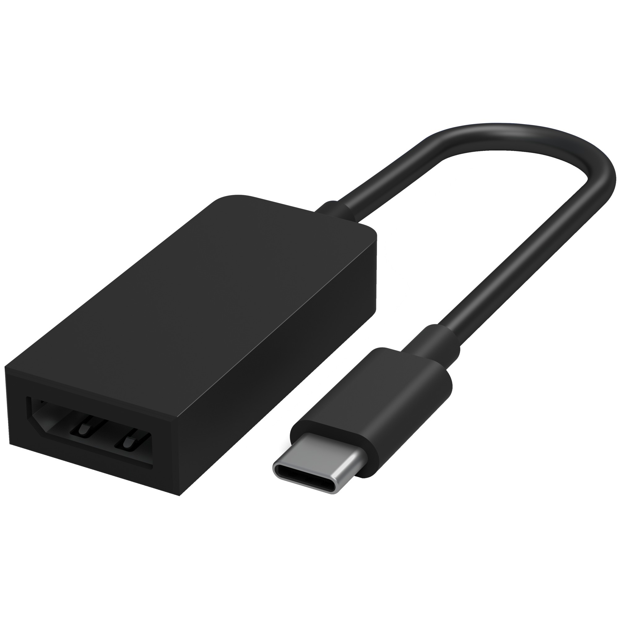 Surface USB-C/DisplayPort Adapter Male USB Type-C Female DisplayPort Czarny przejściówka