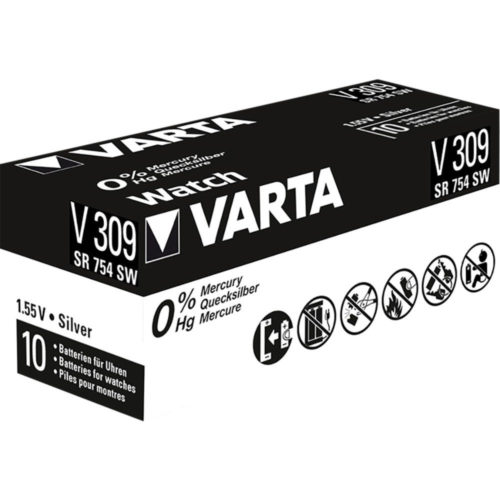 V309 bateria jednorazowa Srebrny-Oksydowany 1,55 V