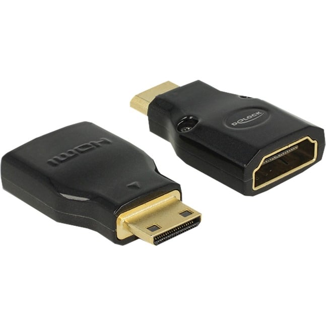 65665 adapter kablowy Mini-HDMI HDMI Czarny