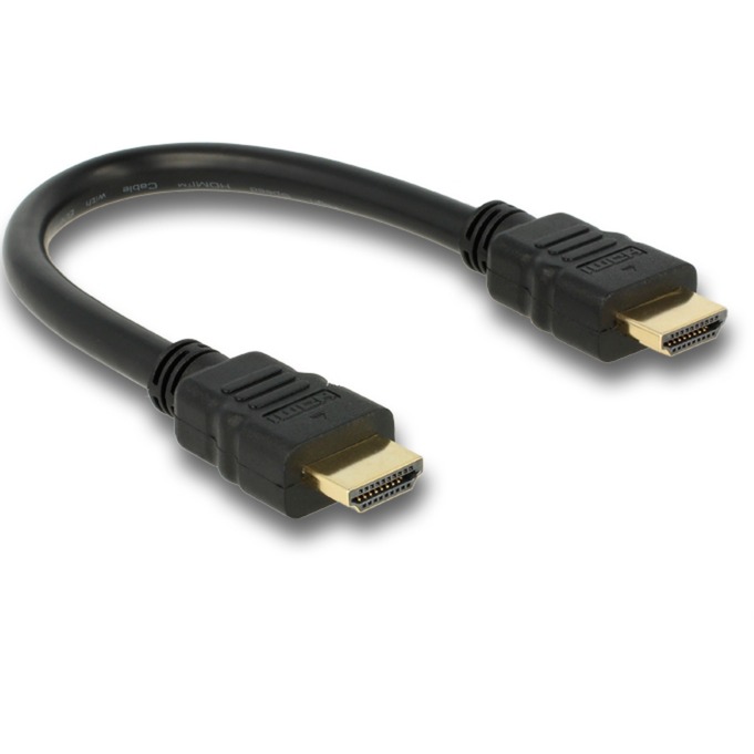 83352 kabel HDMI 0,25 m HDMI Type A (Standard) Czarny