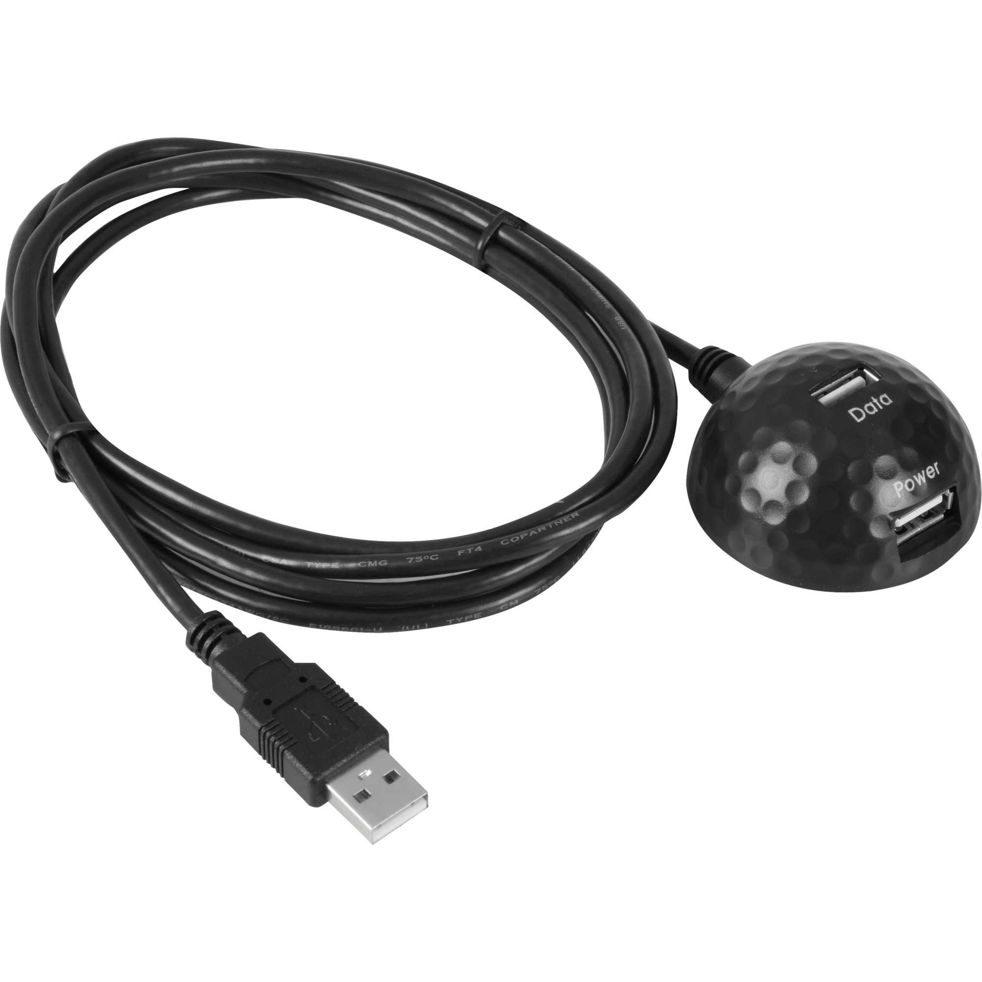 Adapter USB 2.0 Dockingstation Czarny, Kabel