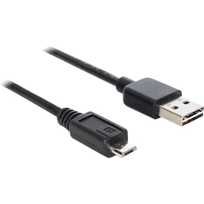 EASY-USB 2.0-A - USB 2.0 micro-B, 1m kabel USB USB A Micro-USB B Męska Czarny