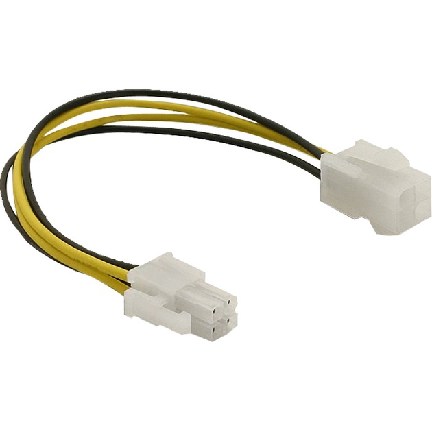 Power cable P4 male/female 0,15 m, Kabel