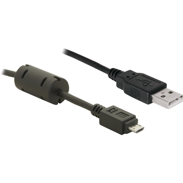 USB 2.0 Cable - 1.0m 1m USB A Micro-USB B Czarny kabel USB