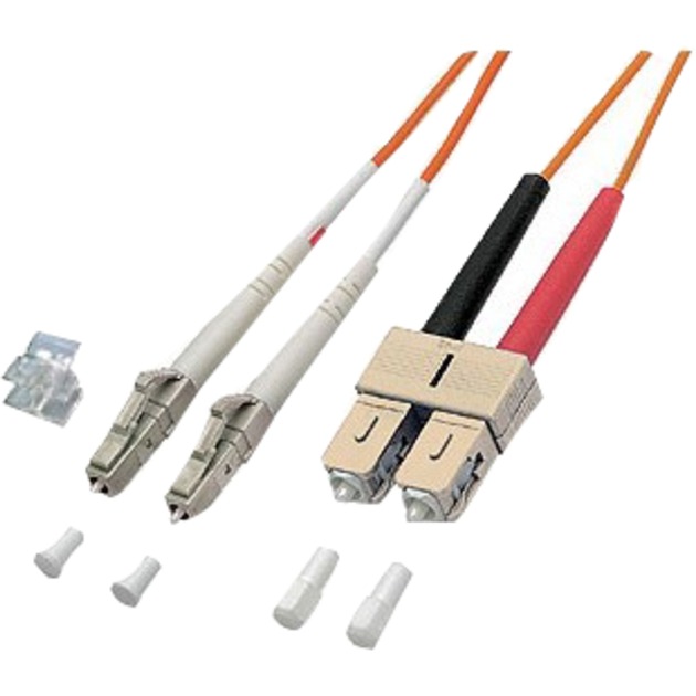 LW-801LS kabel optyczny 1 m OM2 LC SC Pomara?czowy