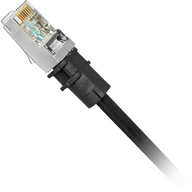 Cat5e FTP 0.6m 0.6m Czarny kabel sieciowy