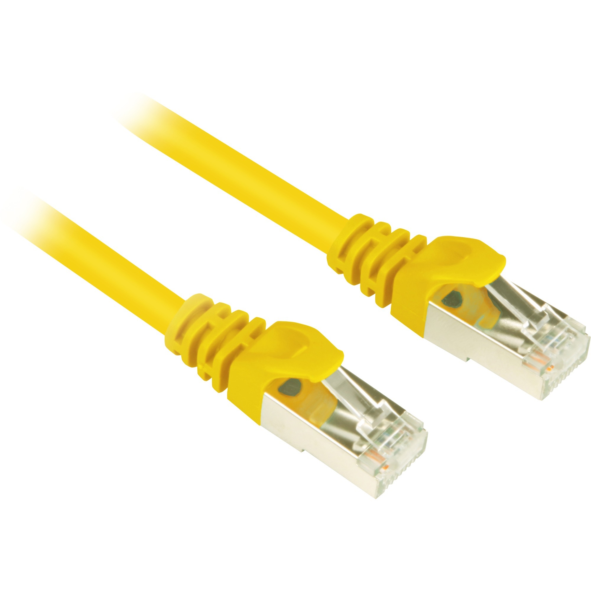 0.25m Cat.6 S/FTP kabel sieciowy 0,25 m Cat6 S/FTP (S-STP) Żółty