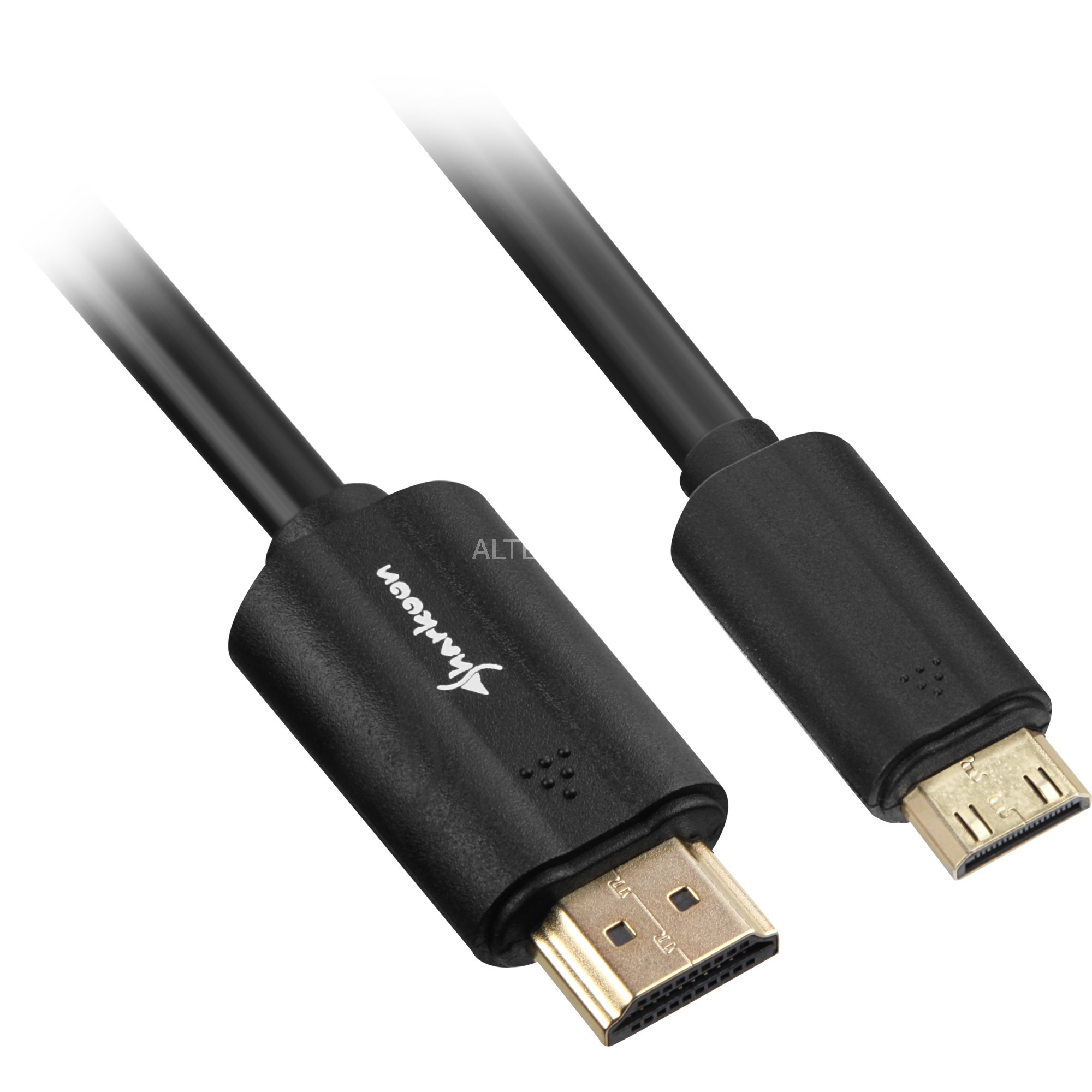 2m, HDMI/Mini HDMI kabel HDMI HDMI Type A (Standard) HDMI Type C (Mini) Czarny