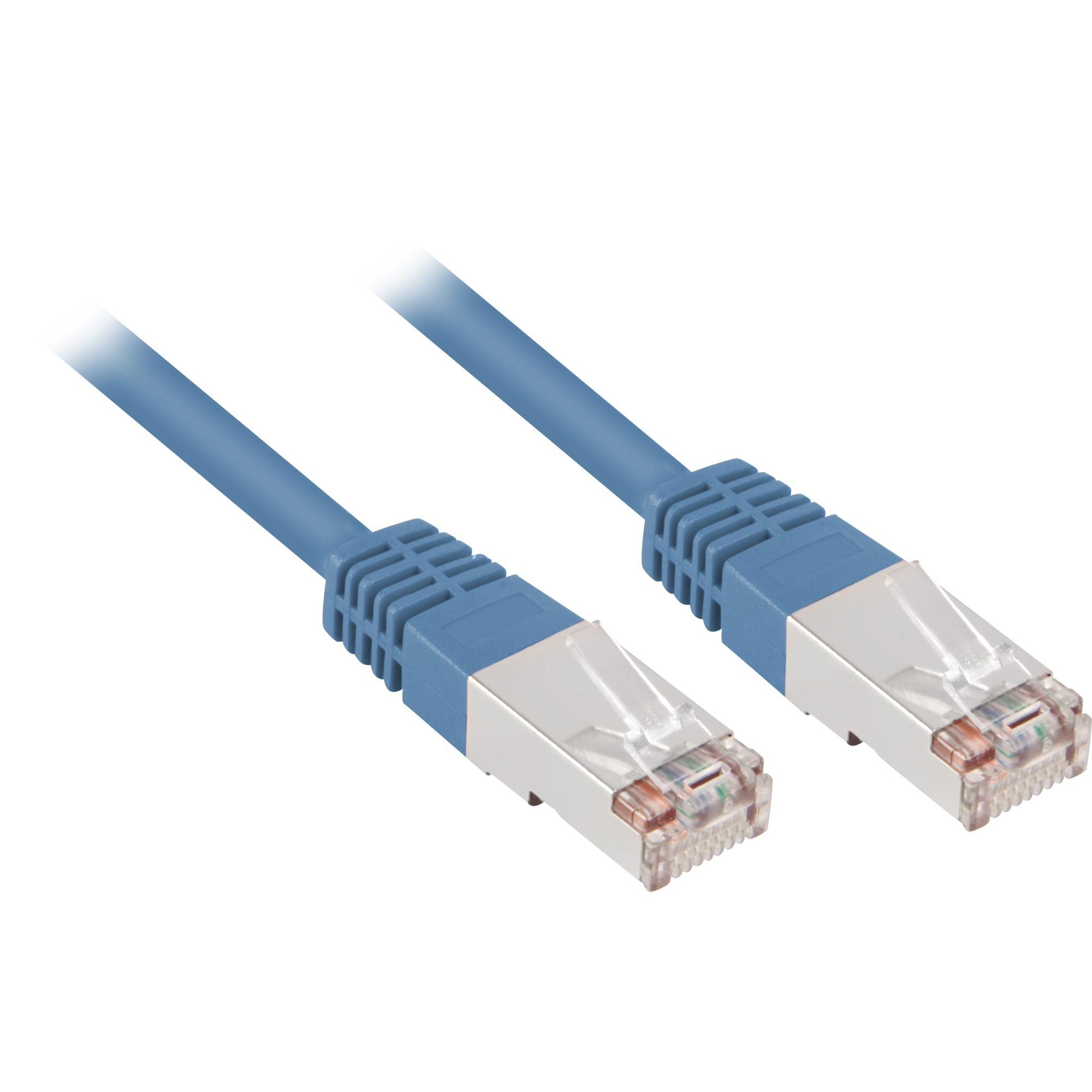 4044951014194 0.25m Cat5e SF/UTP (S-FTP) Niebieski kabel sieciowy