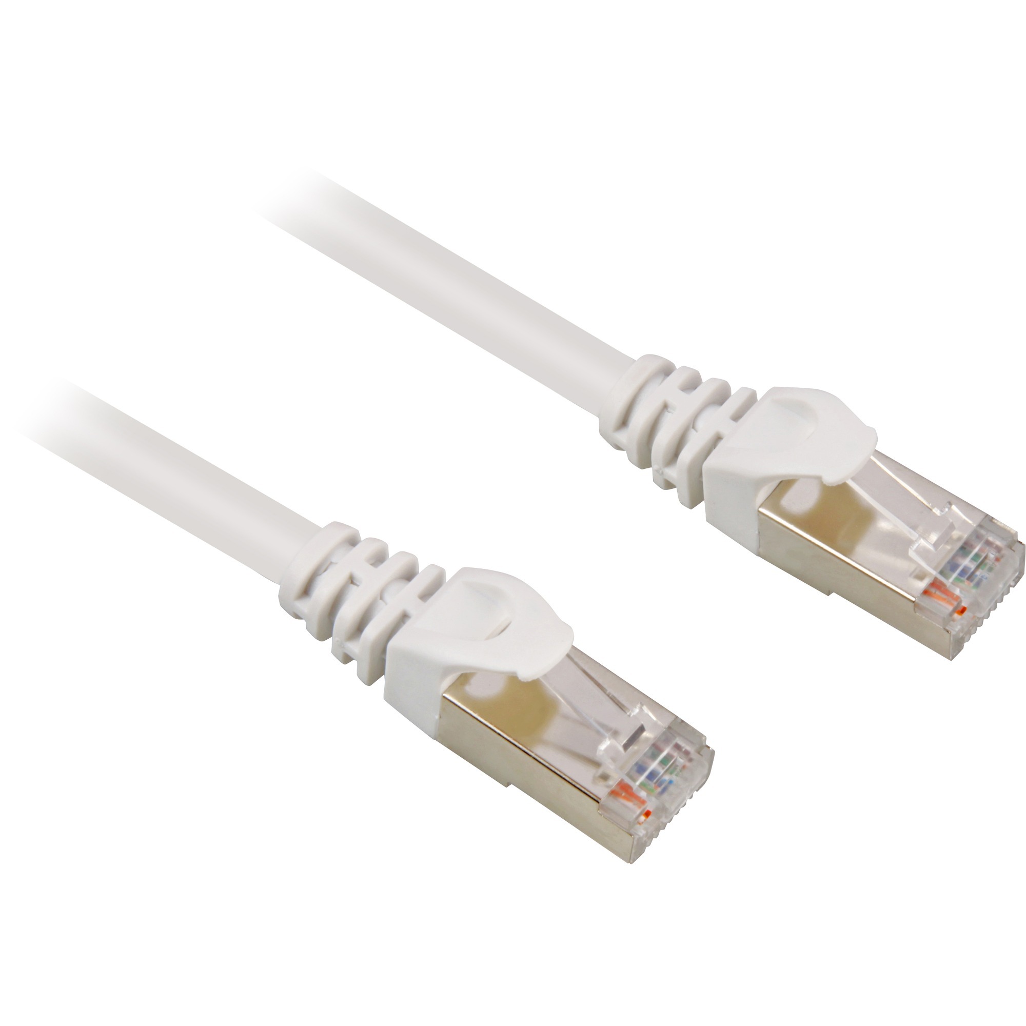 Cat.6/Cat.6 0.25m Cat6 S/FTP (S-STP) Biały kabel sieciowy