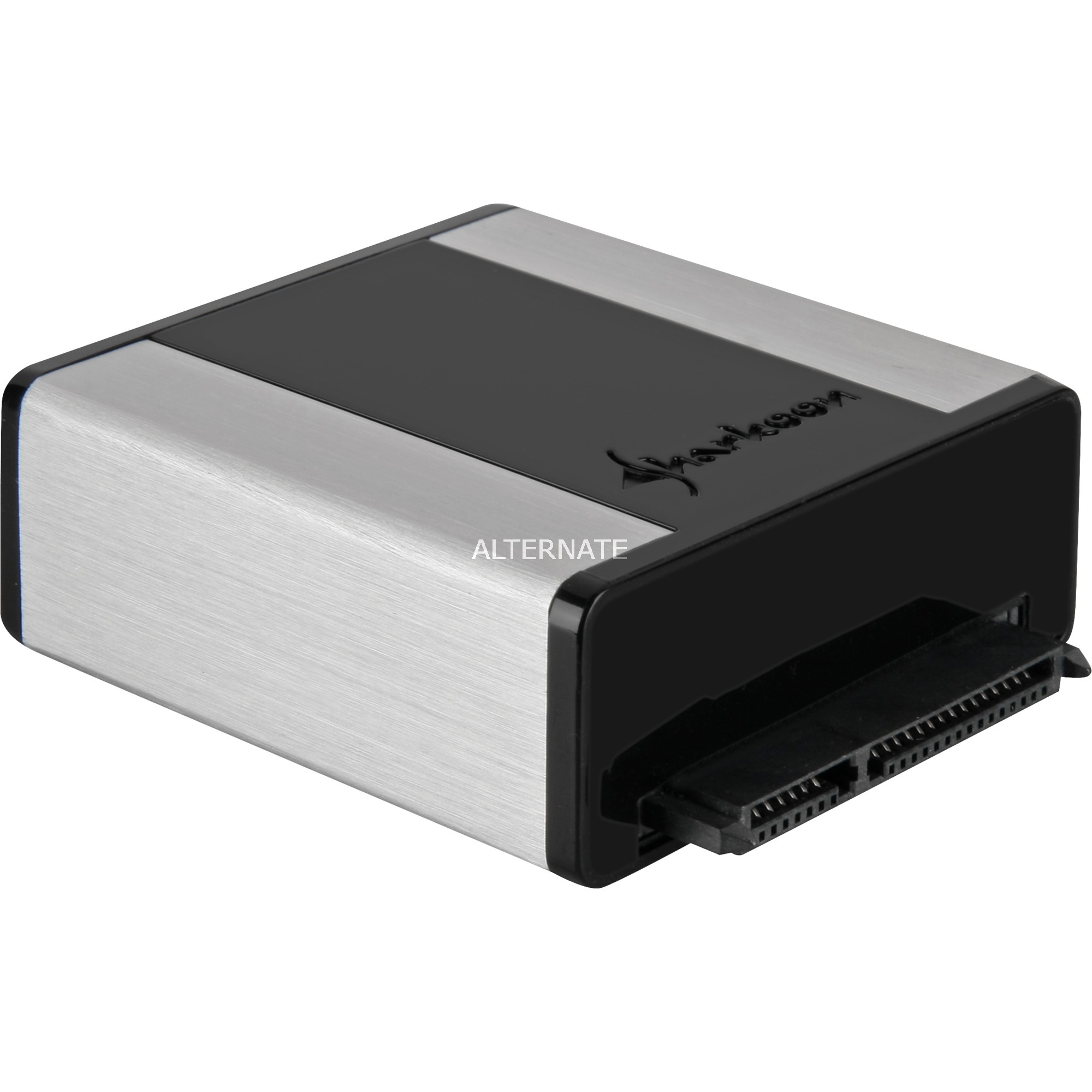 DriveLink USB3.0 Czarny, Srebrny, Adapter