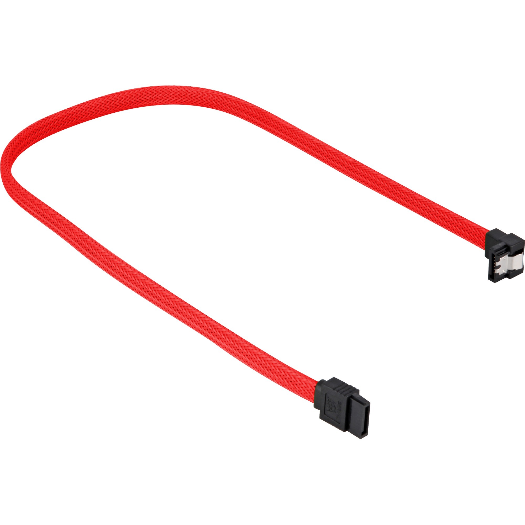 SATA 3 kabel SATA 0,45 m Czarny, Czerwony SATA 7-pin