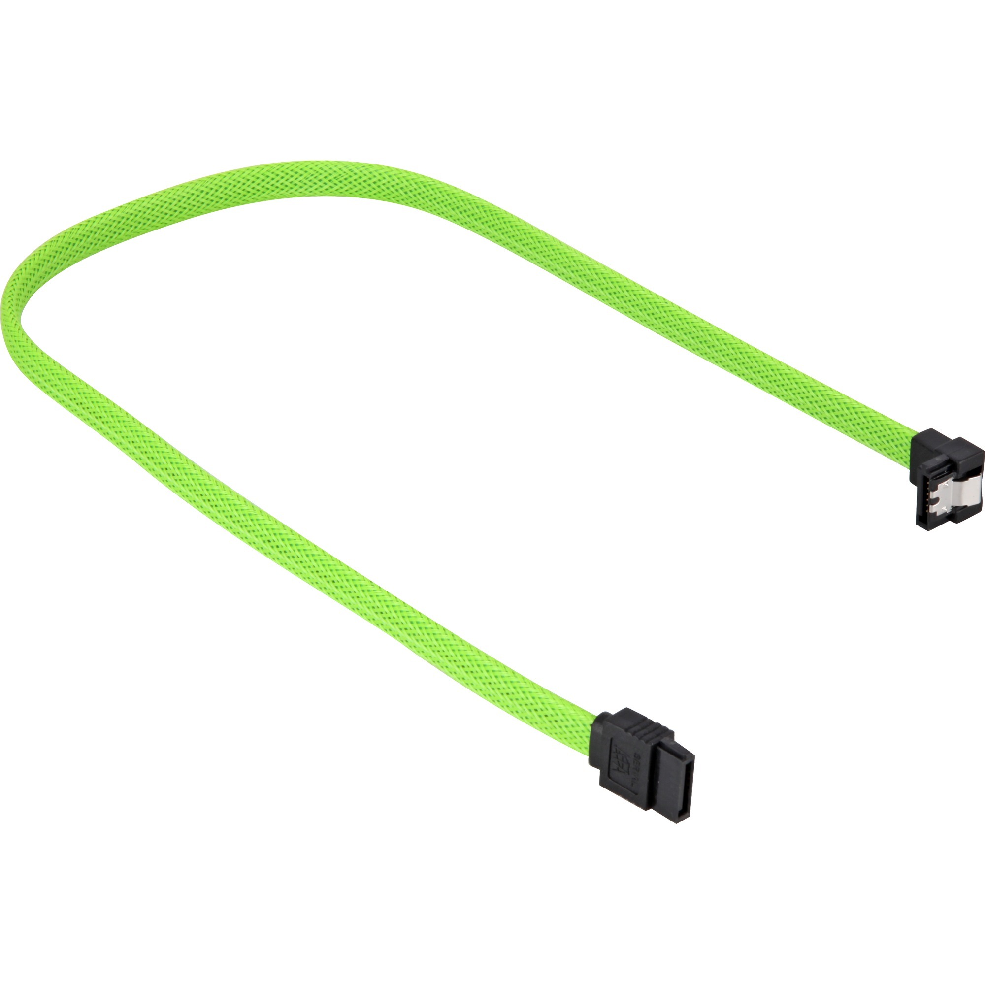 SATA 3 kabel SATA 0,45 m Czarny, Zielony SATA 7-pin