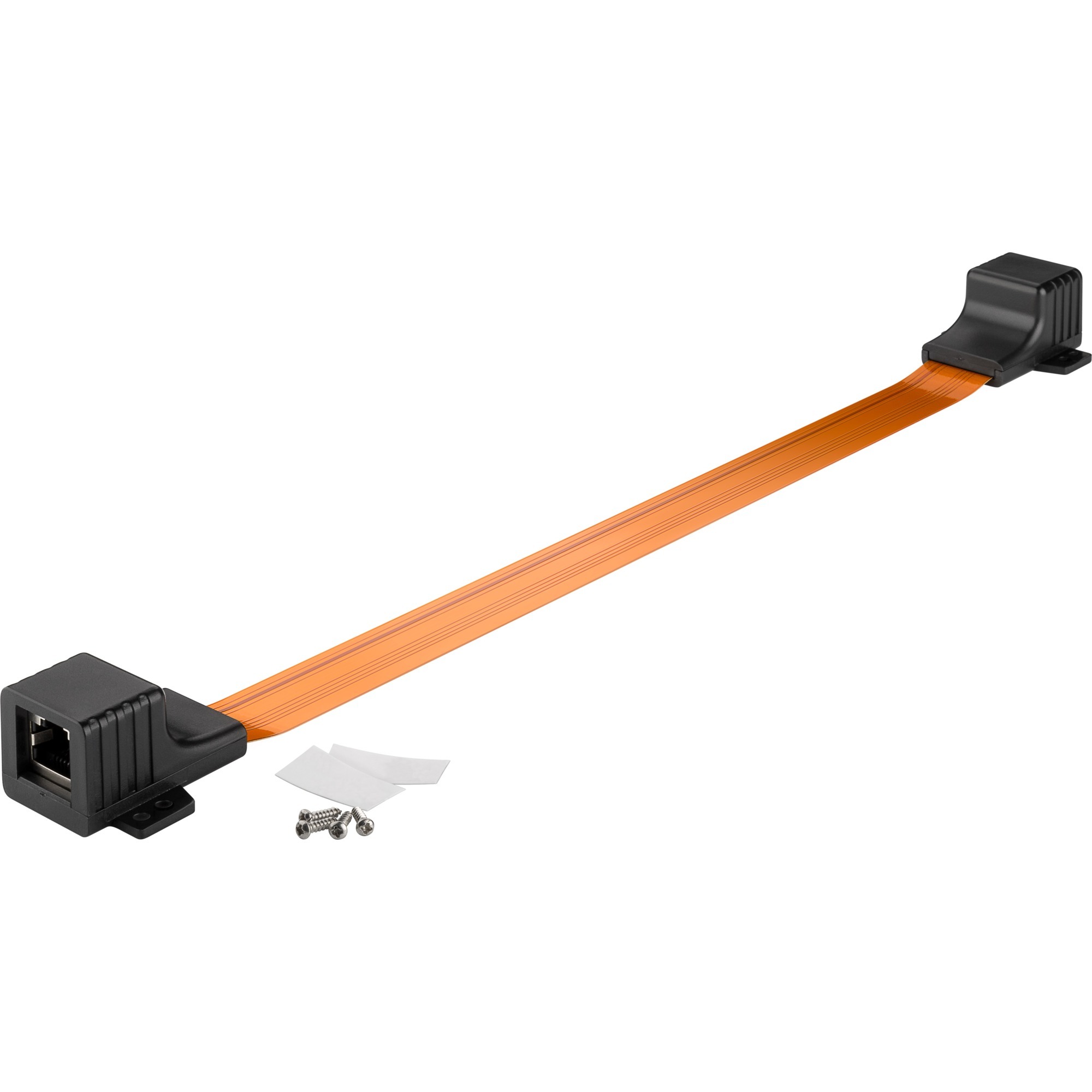 RJ45 0.3 m 0.3m Pomarańczowy kabel sieciowy