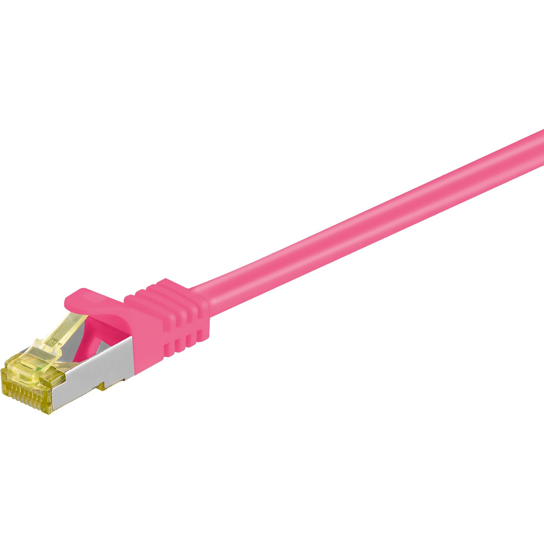 RJ-45 CAT7 0.25m kabel sieciowy 0,25 m S/FTP (S-STP) Purpurowy