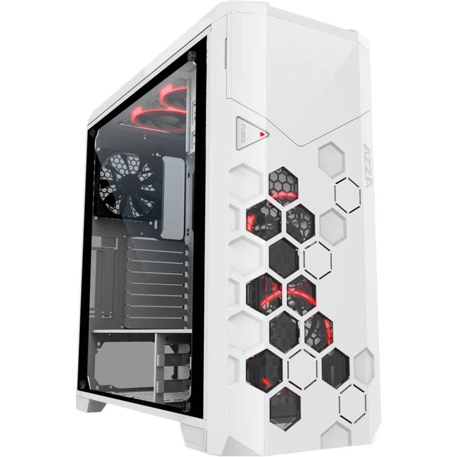 Storm 6000W zabezpieczenia & uchwyty komputerów Full-Tower Czarny, Biały, Obudowa big tower