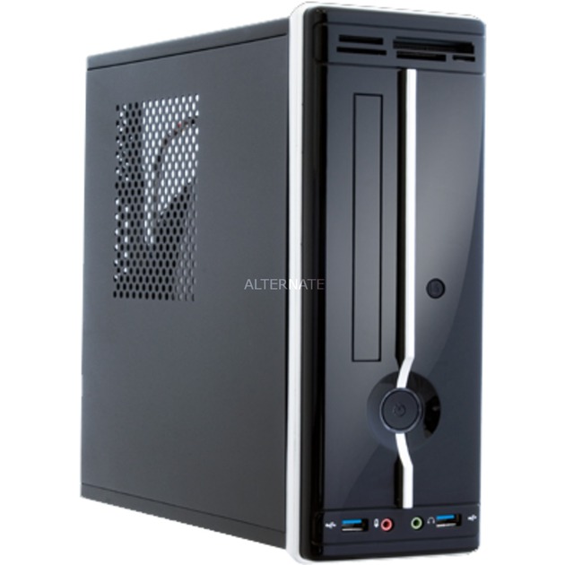 FI-02BC-U3 zabezpieczenia & uchwyty komputerów Niski Profil (Slimline) Czarny 250 W, Obudowa Desktop
