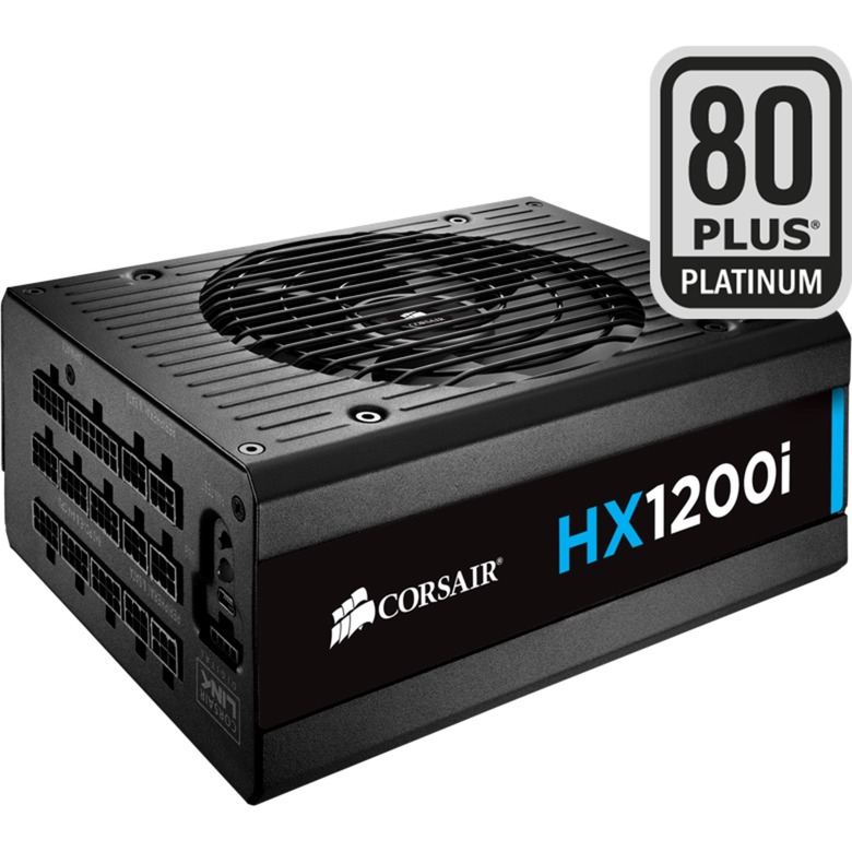 HX1200i modu? zasilaczy 1200 W ATX Czarny, Zasilacz sieciowy do komputera