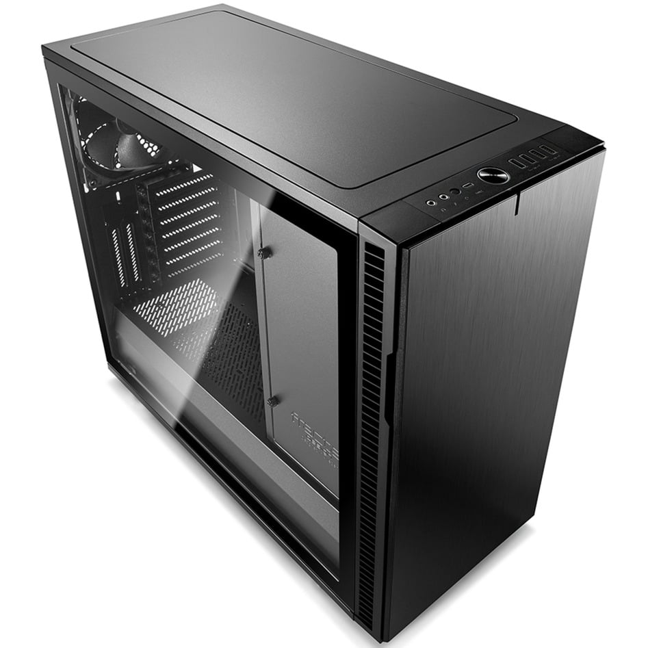 Define R6 USB-C–TG zabezpieczenia & uchwyty komputerów Pulpit Czarny, Obudowa typu Tower