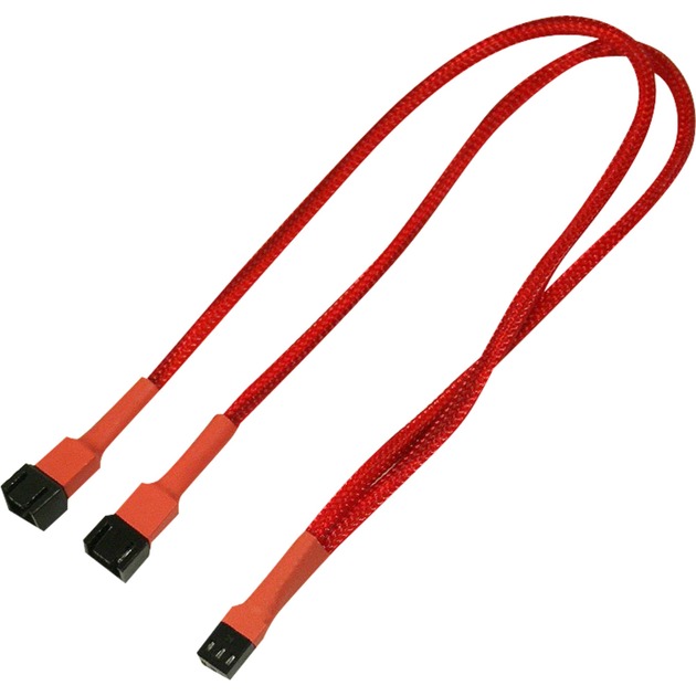 900300002 przej?ciówka 2 x 3-pin molex 3-pin molex Czerwony, Y-cable