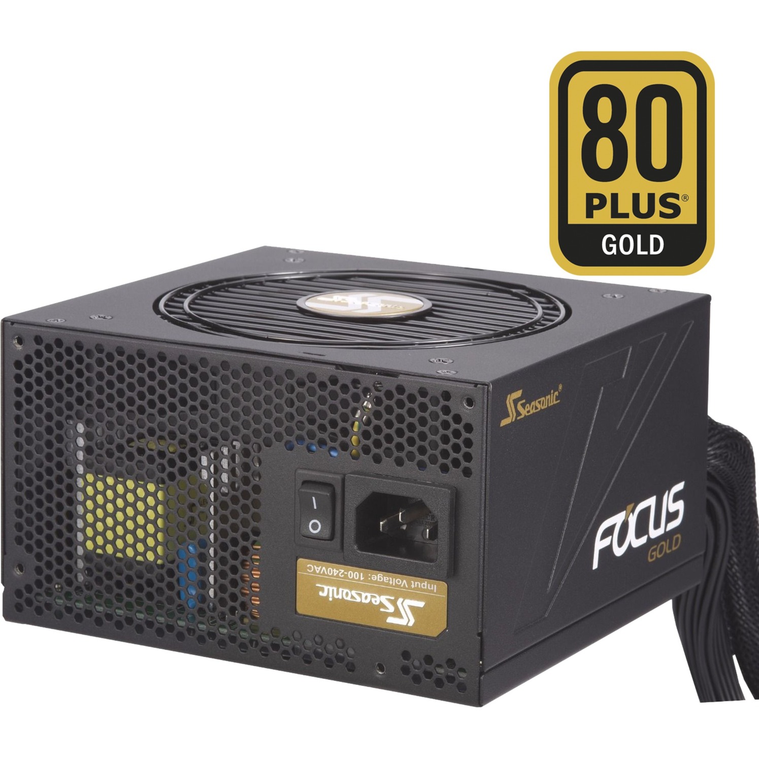 FOCUS 450 Gold modu? zasilaczy 450 W ATX Czarny, Zasilacz sieciowy do komputera