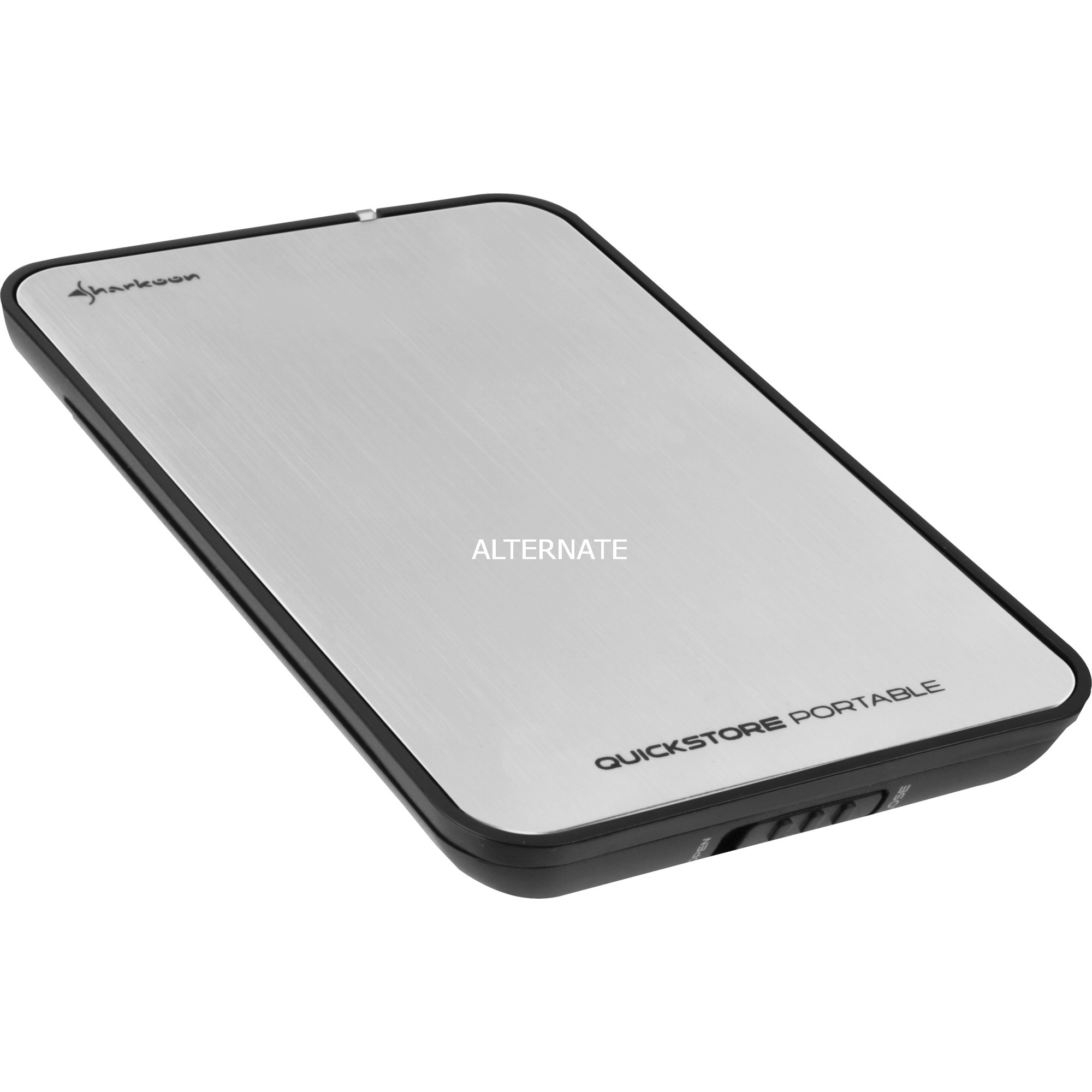 QuickStore Portable 2.5" Srebrny, Obudowa dysku