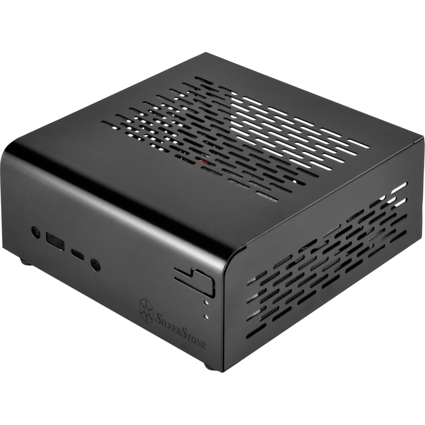 SST-VT01B zabezpieczenia & uchwyty komputerów Czarny, Obudowa Desktop