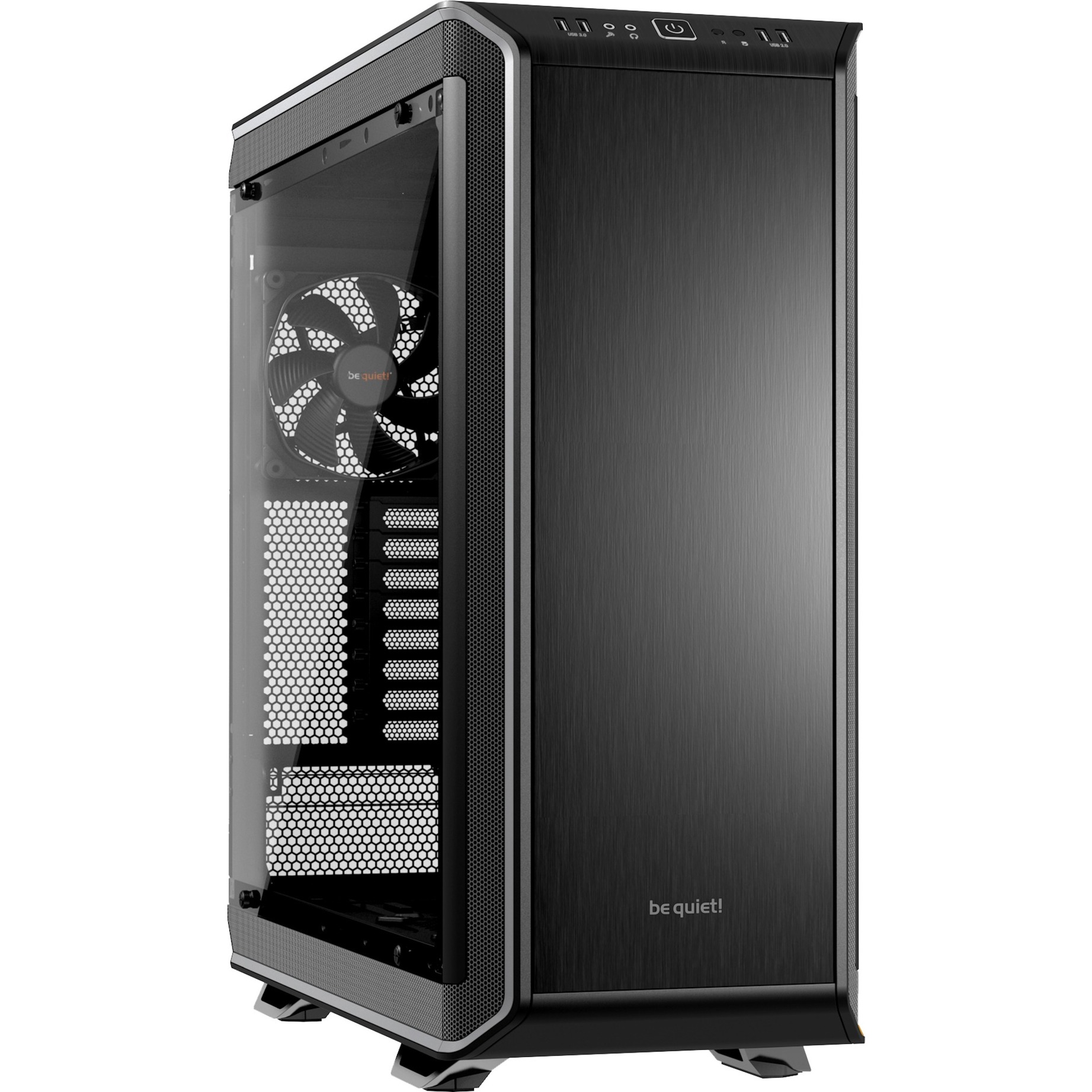 Dark Base Pro 900 zabezpieczenia & uchwyty komputerów Pulpit Czarny, Srebrny, Obudowa big tower