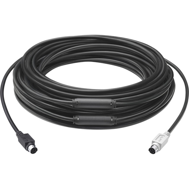 939-001490 kabel PS/2 15 m 6-p Mini-DIN Czarny