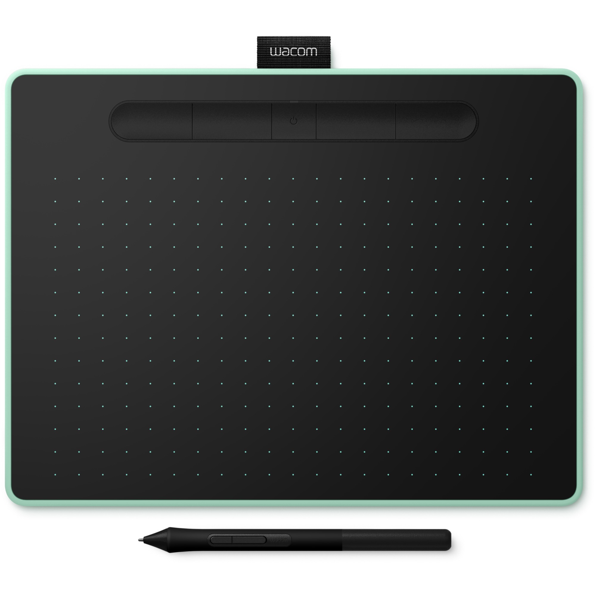 Intuos M Bluetooth tablet graficzny 2540 linii na cal 216 x 135 mm USB/Bluetooth Czarny, Zielony
