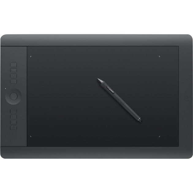 Intuos Pro Large tablet graficzny 5080 linii na cal 325 x 203 mm USB Czarny