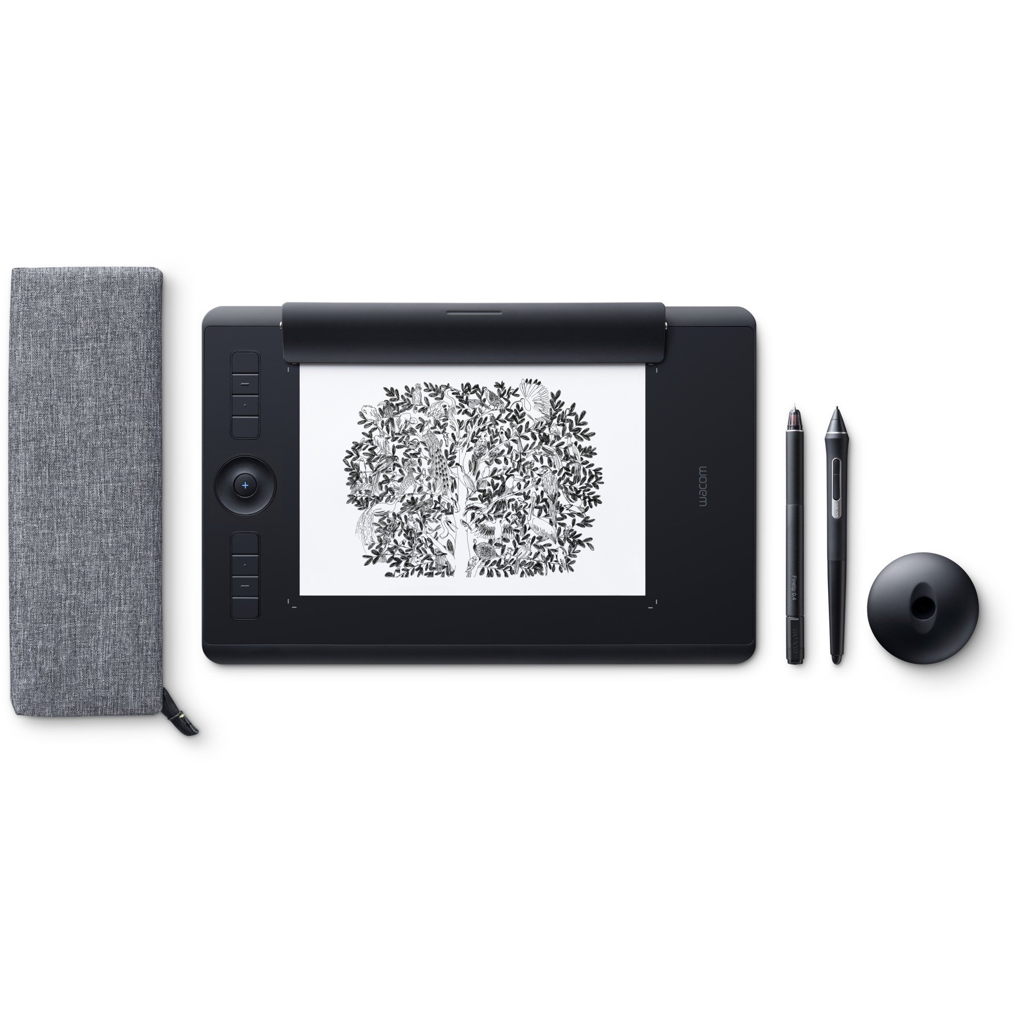 Intuos Pro Paper tablet graficzny 5080 linii na cal 224 x 148 mm USB/Bluetooth Czarny