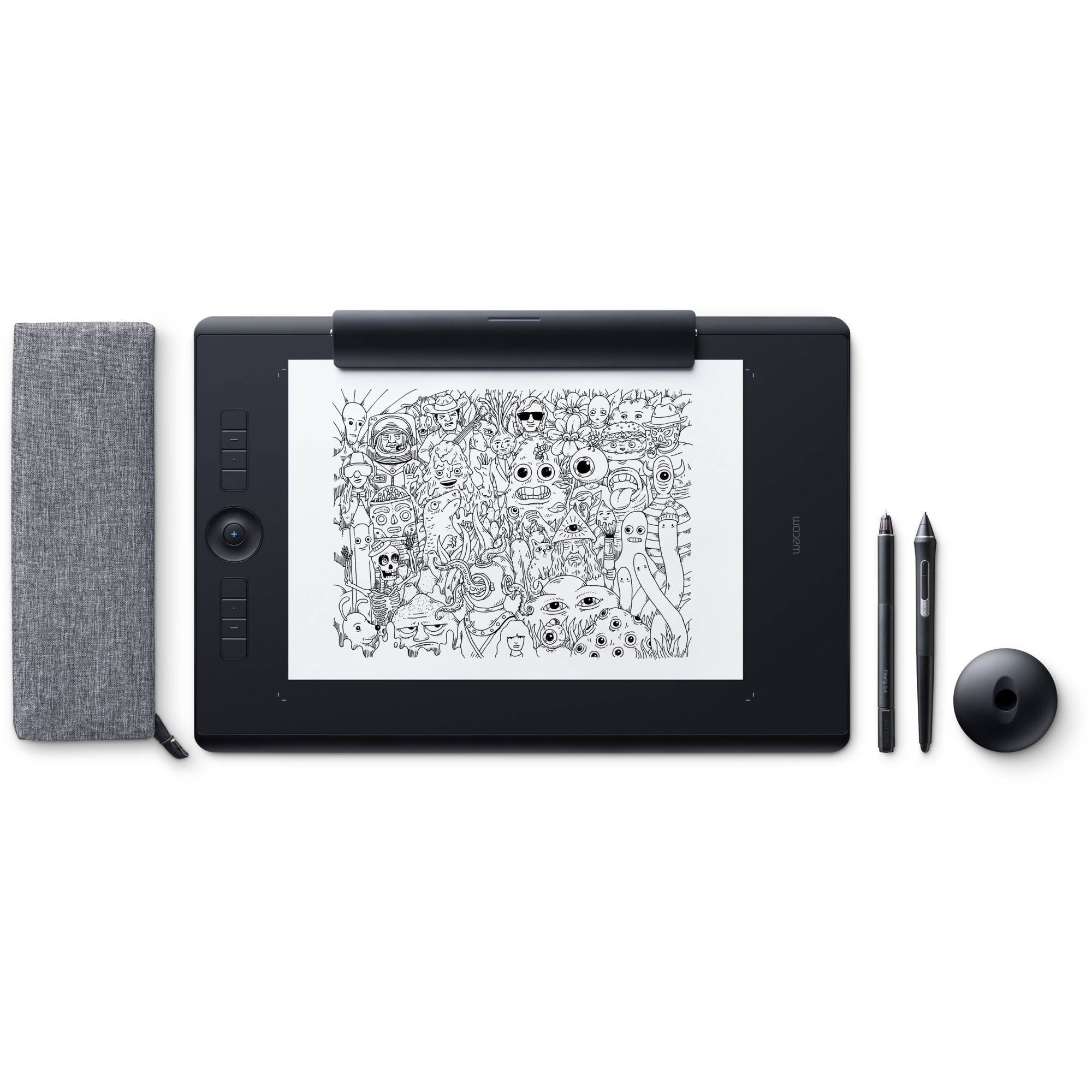 Intuos Pro Paper tablet graficzny 5080 linii na cal 311 x 216 mm USB/Bluetooth Czarny