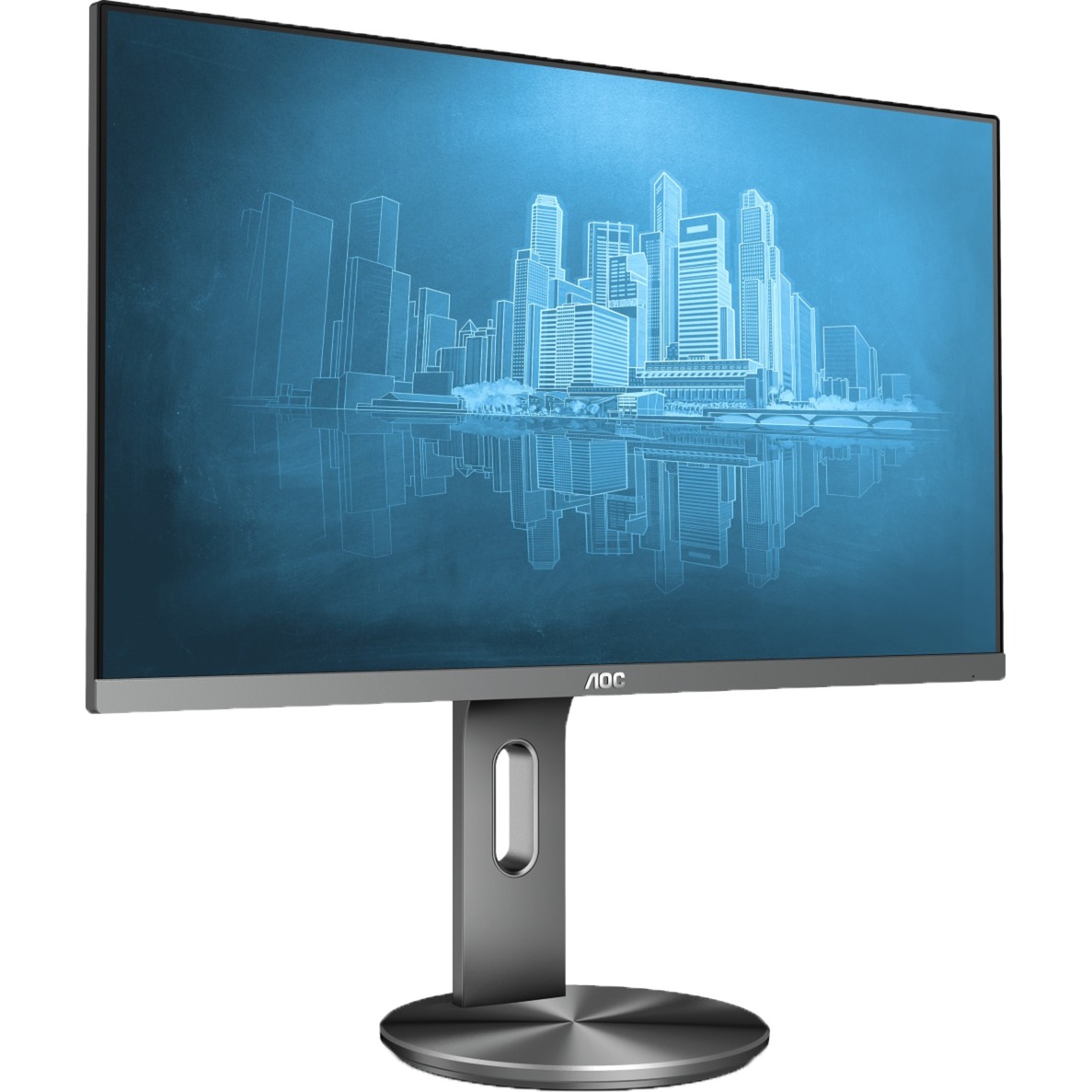 Pro-line I2790PQU/BT monitor komputerowy 68,6 cm (27") Full HD LED (Dioda elektroluminescencyjna) Płaski Szary, LED monitor