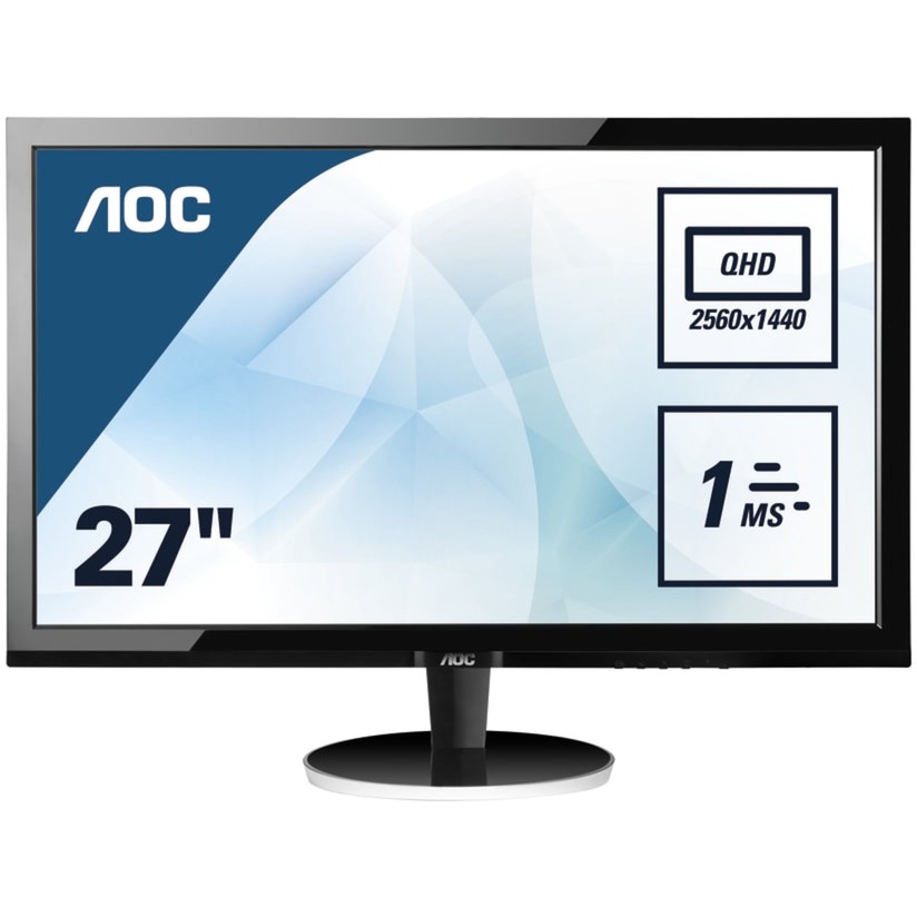Q2778VQE monitor komputerowy 68,6 cm (27") Wide Quad HD LED (Dioda elektroluminescencyjna) Płaski Czarny, LED monitor