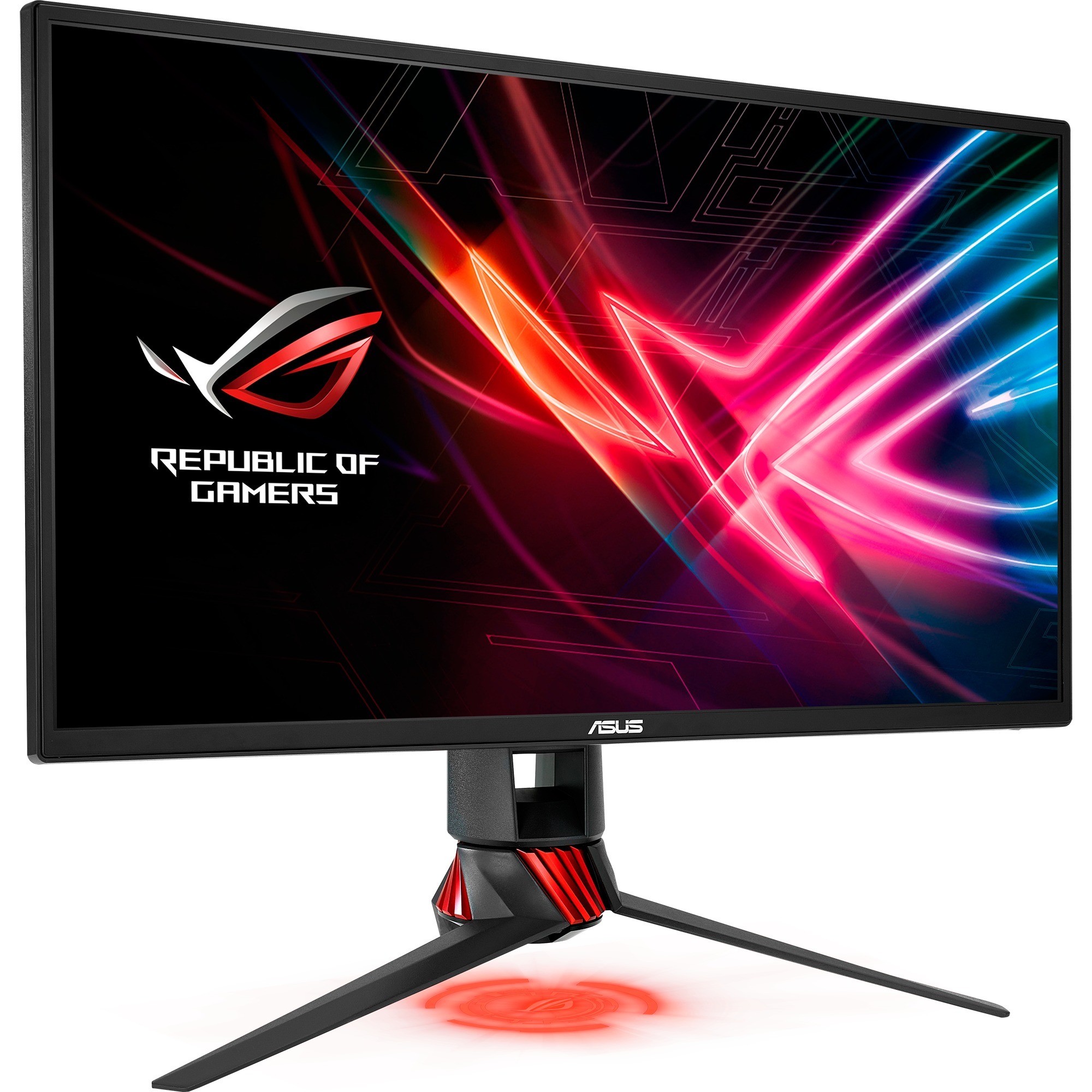 XG258Q monitor komputerowy 62,2 cm (24.5") Full HD LED (Dioda elektroluminescencyjna) Płaski Czarny, Czerwony, LED monitor