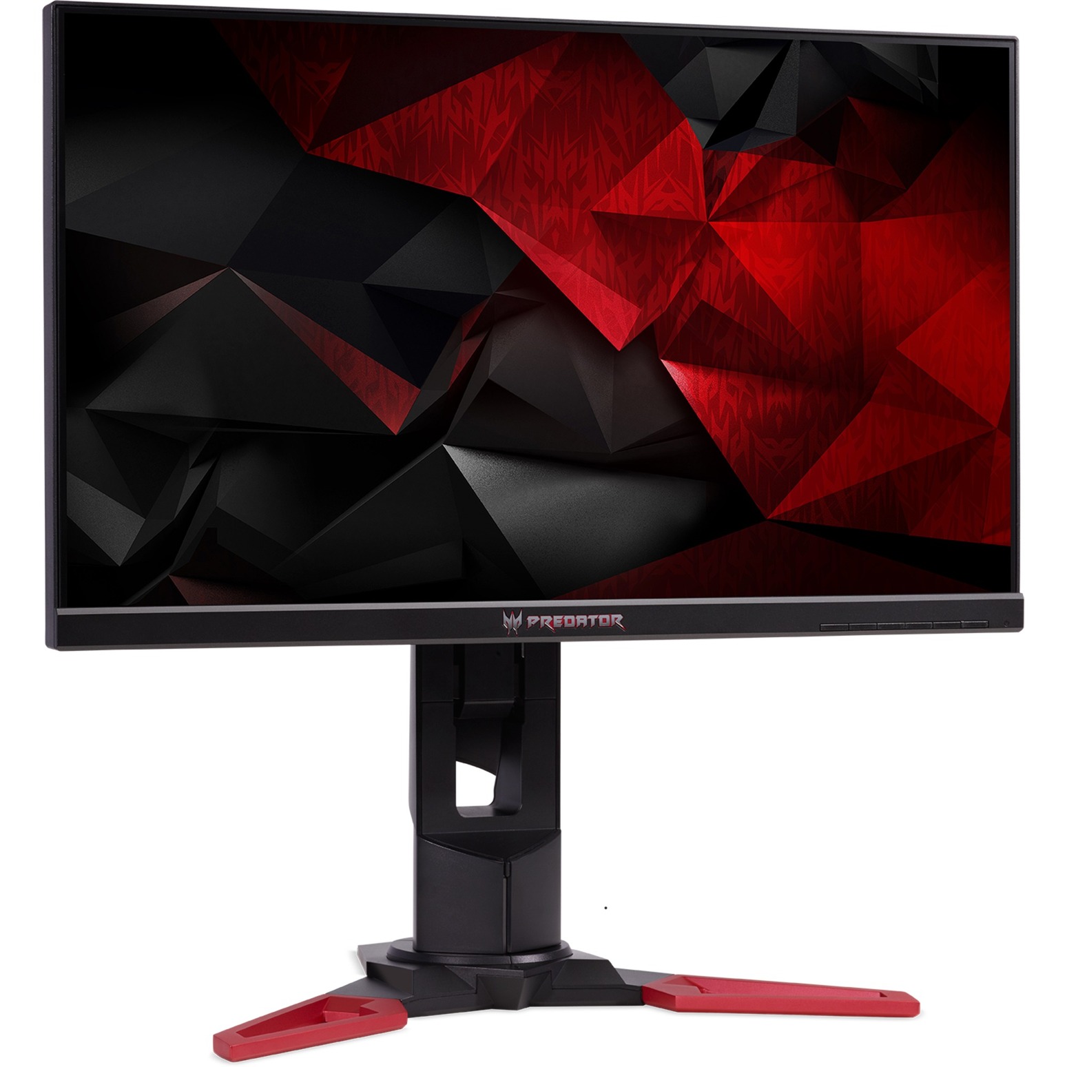 Predator XB241YU monitor komputerowy 60,5 cm (23.8") Wide Quad HD LED (Dioda elektroluminescencyjna) Zakrzywiony Czarny, Czerwony, LED monitor
