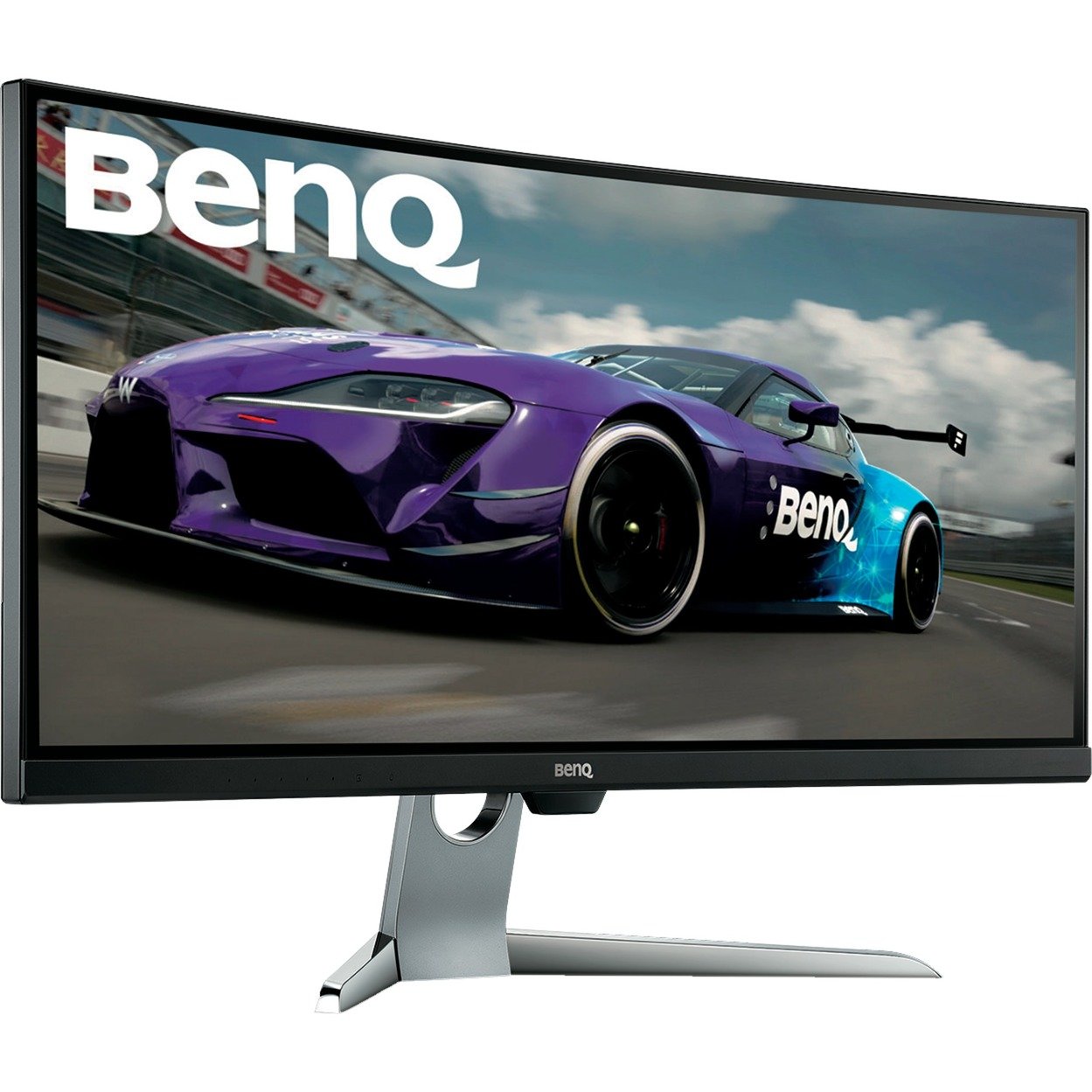 EX3501R monitor komputerowy 88,9 cm (35") 4K Ultra HD LED (Dioda elektroluminescencyjna) Zakrzywiony Szary, LED monitor