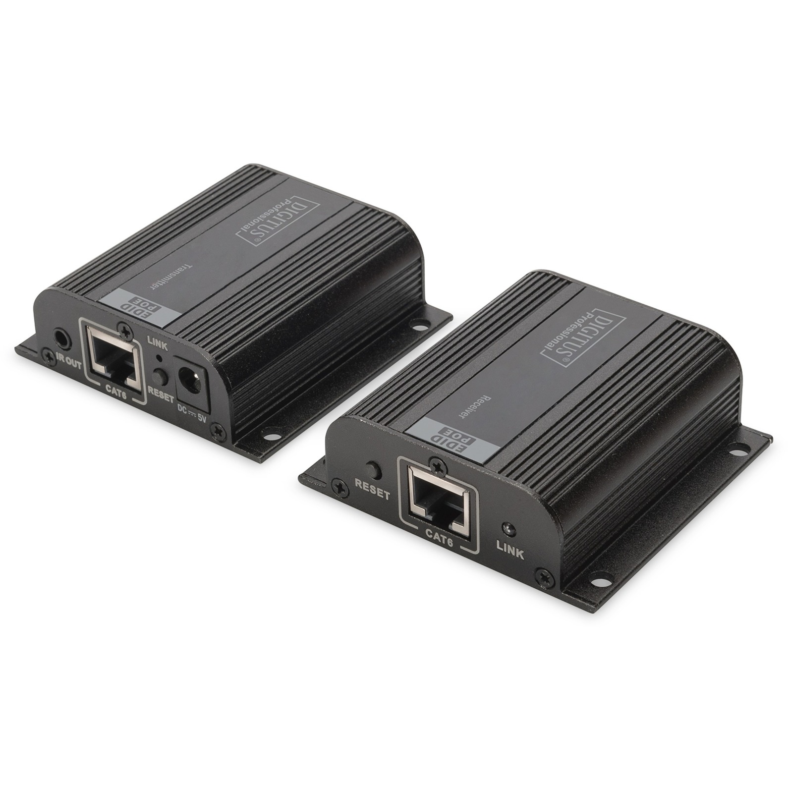 DS-55100-1 przed?u?acz AV AV transmitter & receiver Czarny, HDMI extension