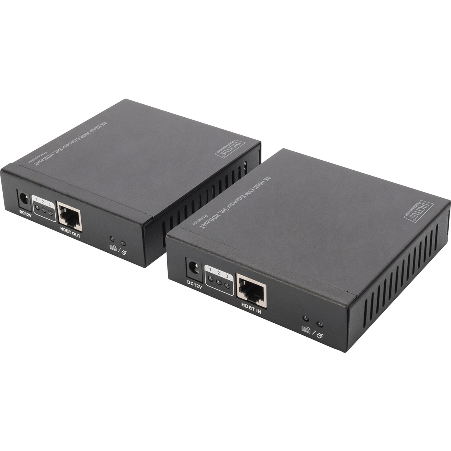 DS-55502 przed?u?acz AV AV transmitter & receiver Czarny, HDMI switch