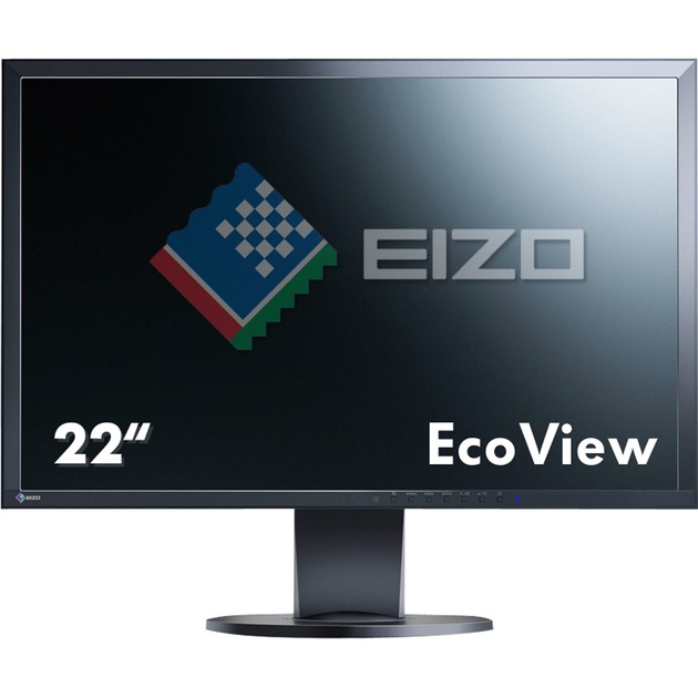 FlexScan EV2216WFS3 monitor komputerowy 55,9 cm (22") WSXGA+ LED (Dioda elektroluminescencyjna) Płaski Czarny, LED monitor