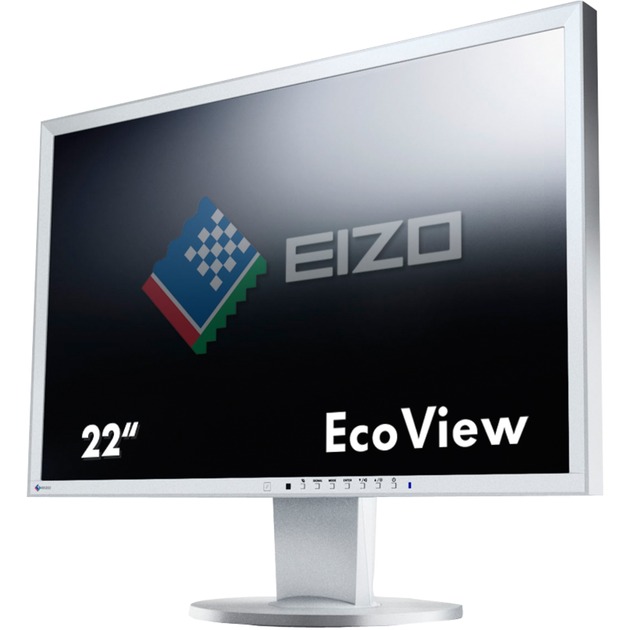 FlexScan EV2216WFS3 monitor komputerowy 55,9 cm (22") WSXGA+ LED (Dioda elektroluminescencyjna) Płaski Szary, LED monitor