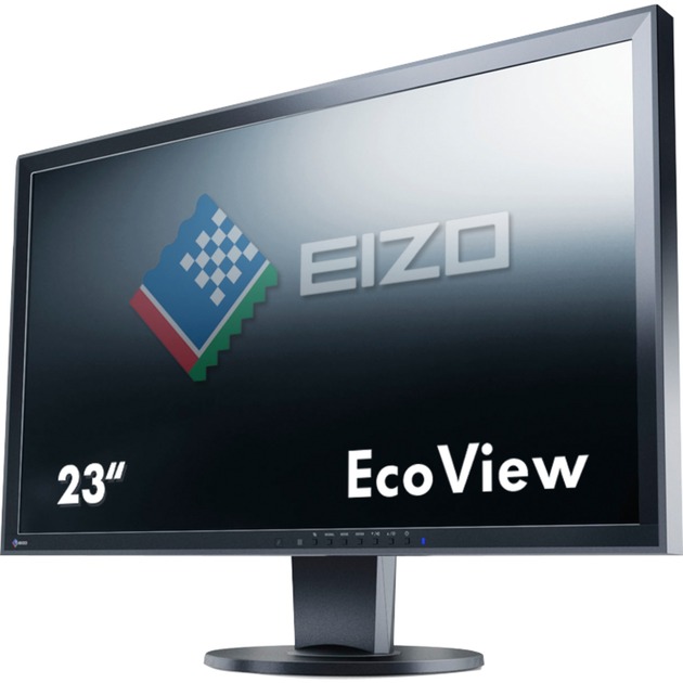 FlexScan EV2316WFS3 monitor komputerowy 58,4 cm (23") Full HD LED (Dioda elektroluminescencyjna) Płaski Czarny, LED monitor